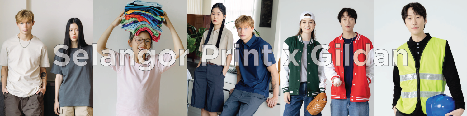 selangor print x gildan North harbour, crossrunner, arriveguide, united athle banner