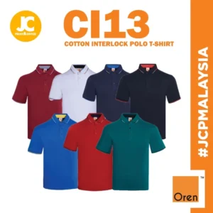 Products oren sport unisex cotton interlock polo t shirt ci13