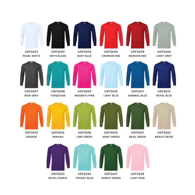 udf26 colorchart udf26 colorchart