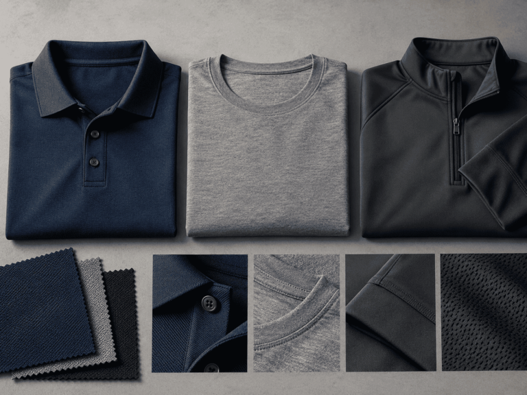Garment and fabric comparison for corporate uniform supplier Selangor