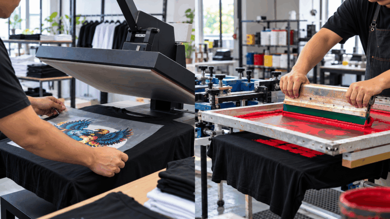 Premium DTF vs Silkscreen for Branded Tees in Klang Valley